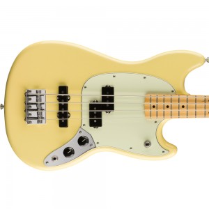 Fender Limited Edition Player Mustang Bass PJ, Maple Fingerboard, Buttercream