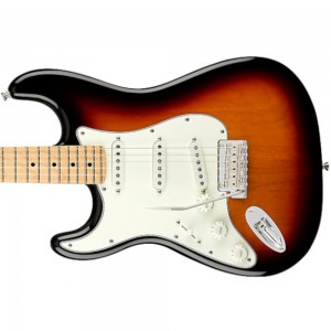 Fender Player Stratocaster Left Handed  - Maple Neck, 3-Tone Sunburst