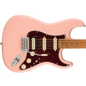 Fender Limited Edition Player Stratocaster HSS, Roasted Neck, Shell Pink