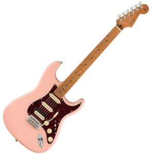 Fender Limited Edition Player Stratocaster HSS, Roasted Neck, Shell Pink