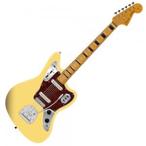 Fender Vintera II 70s Jaguar, Maple Fingerboard, Vintage White