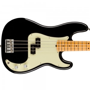 Fender American Professional II Precision Bass, Maple Fingerboard, Black