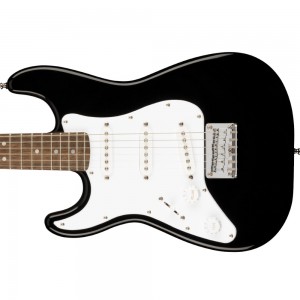 Fender Squier Mini Stratocaster Left-Handed, Laurel Fingerboard, Black