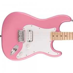 Squier Sonic Stratocaster HT H, Maple Fingerboard, Flash Pink
