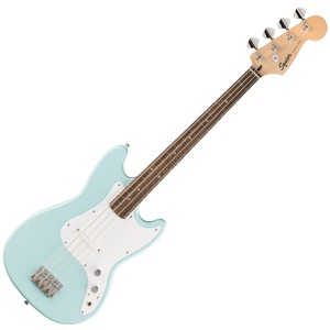 Squier Sonic Bronco Bass, Laurel Fingerboard, Daphne Blue