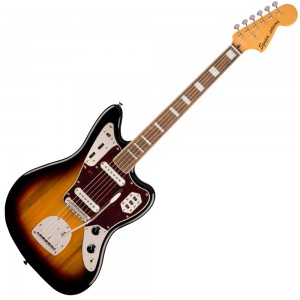 Fender Squier Classic Vibe '70s Jaguar, Laurel Fingerboard - 3-Colour Sunburst