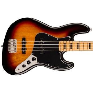 Fender Squier Classic Vibe '70s Jazz Bass, Maple Fingerboard, 3-Colour Sunburst