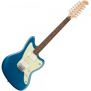 Fender Squier Paranormal Jazzmaster XII, Laurel Fingerboard, Lake Placid Blue