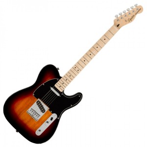 Fender Squier Affinity Series Telecaster, Maple Fingerboard, 3-Colour Sunburst