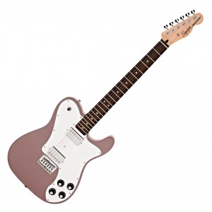 Fender Squier Affinity Series Telecaster Deluxe, Laurel Fingerboard, White Pickguard, Burgundy Mist