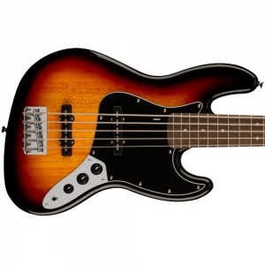 Fender Squier Affinity Series Jazz Bass V, Laurel Fingerboard, 3-Colour Sunburst