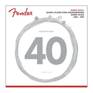 Fender Super 5250XL Nickel-Plated Steel Roundwound Bass Strings (.040-.095) Short Scale