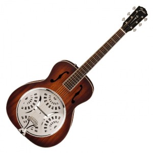 Fender PR-180E Resonator, Walnut Fingerboard, Aged Cognac Burst