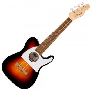 Fender Fullerton Tele Ukulele, Walnut Fingerboard,  2-Colour Sunburst