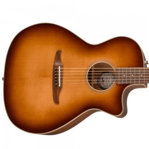 Fender Newporter Classic with Gig Bag, Aged Cognac Burst