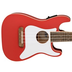 Fender FSR Fullerton Strat Uke, Fiesta Red