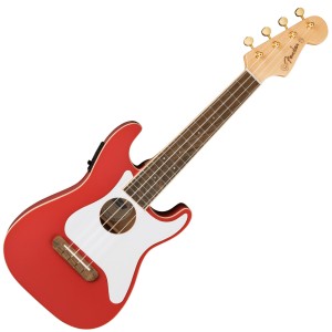 Fender FSR Fullerton Strat Uke, Fiesta Red