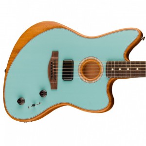 Fender Acoustasonic Player Jazzmaster, Rosewood Fingerboard, Ice Blue