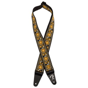 Fender Pasadena Woven Strap, Yellow Lotus, 2