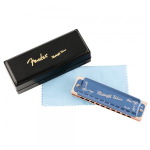 Fender Midnight Blues Harmonica, Key of A
