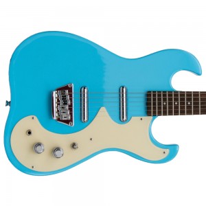 Silvertone 1449 Reissue Electric Guitar - Daphne Blue