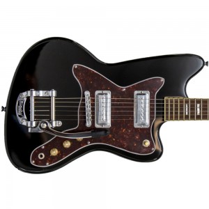 Silvertone 1478 Reissue Electric Guitar - Gloss Black