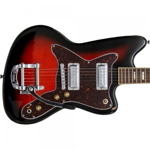 Silvertone 1478 Reissue Electric Guitar - Red Sunburst