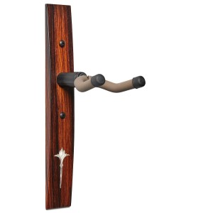 Taylor Guitar Hanger, Cocobolo, Nouveau Italian Acrylic Inlay, White