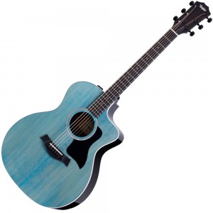 Taylor 214ce DLX LTD Trans Blue Top