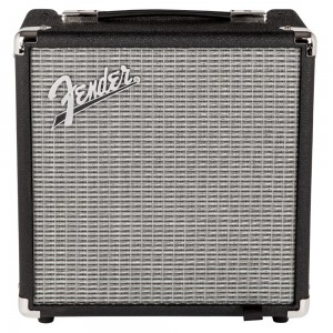 Fender Rumble 15 V3, Black and Silver Bass Combo Amp