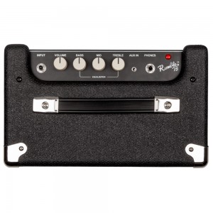 Fender Rumble 15 V3, Black and Silver Bass Combo Amp