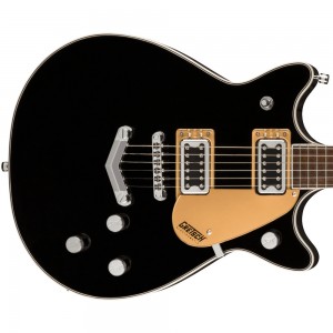 Gretsch G5222 Electromatic Double Jet™ BT with V-Stoptail, Laurel Fingerboard, Black