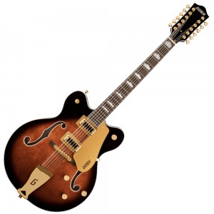 Gretsch G5422G-12 Electromatic Hollow Body Double Cut 12 String - Single Barrel Burst