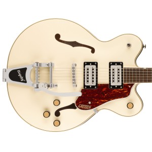 Gretsch G2622T Streamliner Center Block Double-Cut with Bigsby, Broad’Tron BT-3S Pickups, Vintage White