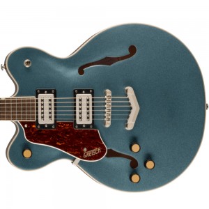 Gretsch G2622LH Streamliner Center Block Double-Cut with V-Stoptail, Left-Handed, Gunmetal