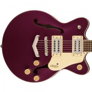 Gretsch G2655 Streamliner Center Block Jr. Double-Cut with V-Stoptail, Laurel Fingerboard, Burnt Orchid