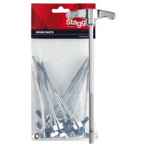 Stagg 2C-HP T-Rods For Bass Drum (4.53