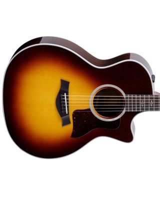 Taylor 414ce-R Grand Auditorium Cutaway - Tobacco Sunburst Top