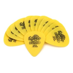 Dunlop Tortex Standard Picks Player Pack, 12-Pack, 0.73mm