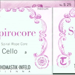 Thomastik-Infeld Cello Strings Spirocore Spiral Core Medium C Tungsten Wound 4/4