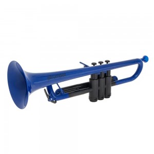 pBone pTrumpet in Blue with Carry Bag