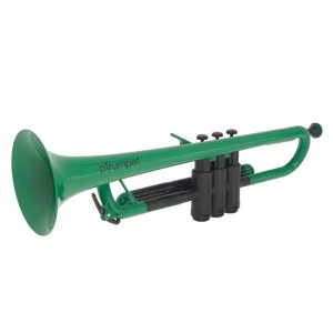 pBone pTrumpet in Green with Carry Bag