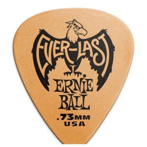 Ernie Ball Everlast 12 Pack Delrin Picks, .73mm