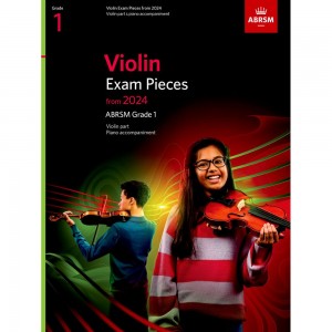 ABRSM Violin Exam Pieces From 2024 Grade 1 (Score &Part)