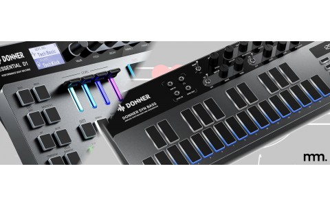 Love Music, Love Donner Synths. The D1 & B1 Synthesizers