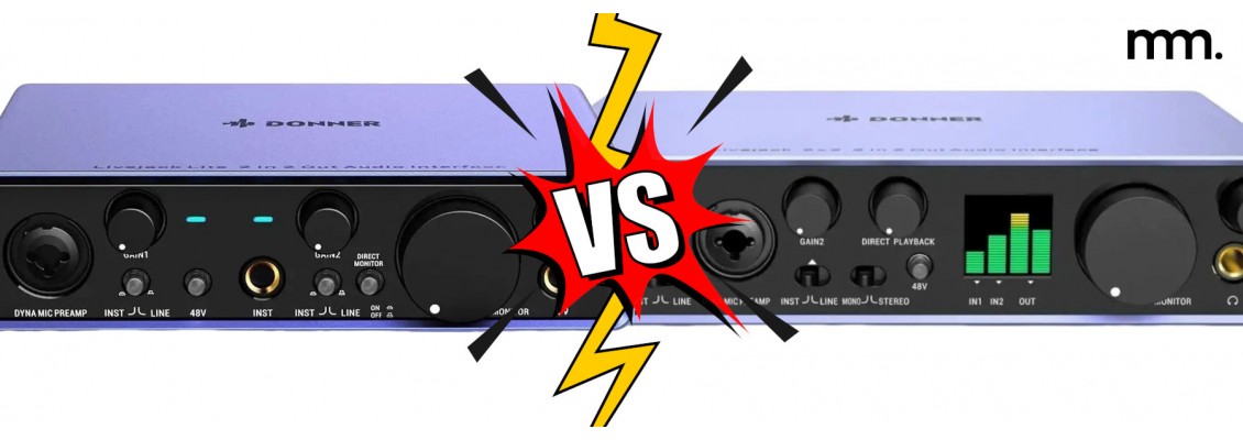 Donner Livejack Lite vs Livejack 2×2: Which Interface to Choose?