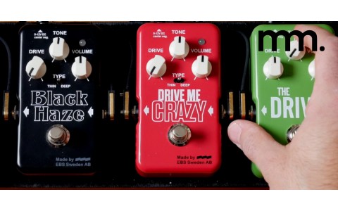Explore the New EBS Pedals Now at Musicmaker