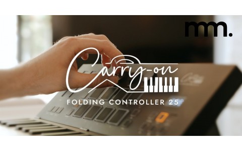 The Carry-on Folding MIDI Controller 25: The Most Portable?