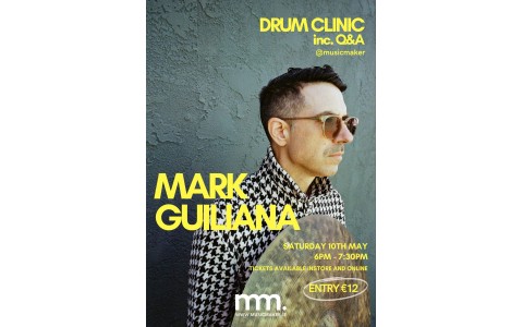 Mark Guiliana Live at Musicmaker – An Unmissable Drum Clinic