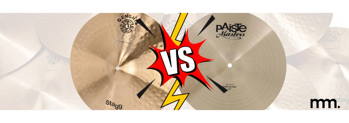 Paiste Masters vs Stagg Genghis: 15” Hi-Hat Showdown Paiste Masters vs Stagg Genghis: 15” Hi-Hat Showdown